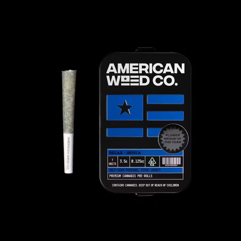 American Weed Co. | Purple Haze | 7PK | .5g Diamond Infused Prerolls