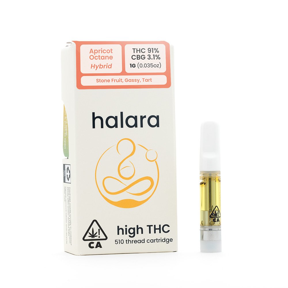 Halara | Apricot Octane | 1G Cartridge