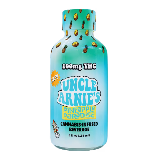 Uncle Arnie's | Pineapple Paradise | 100MG 8OZ Beverage
