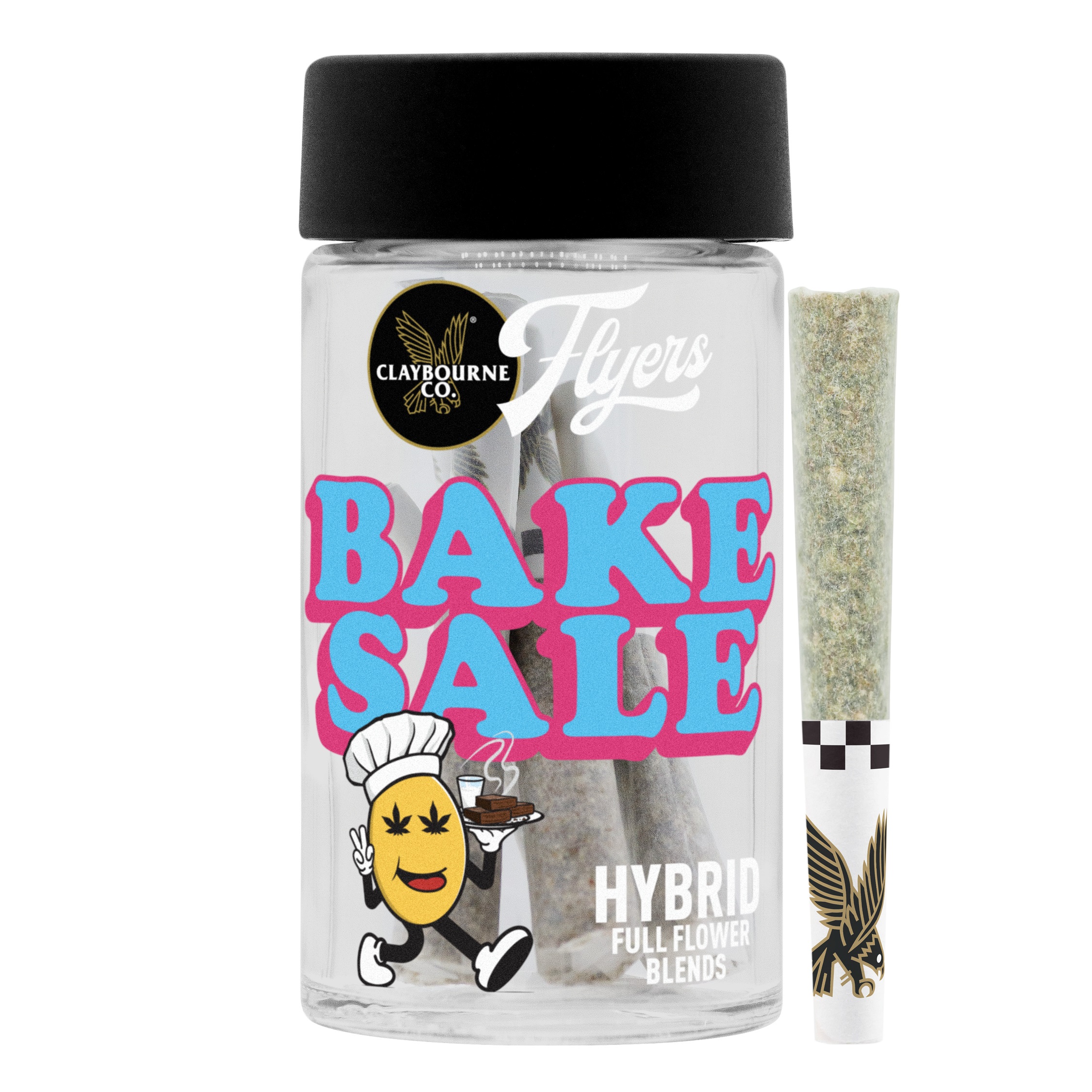 Claybourne Co. | .5g Preroll | Bake Sale | 3.5G | 7 Pack