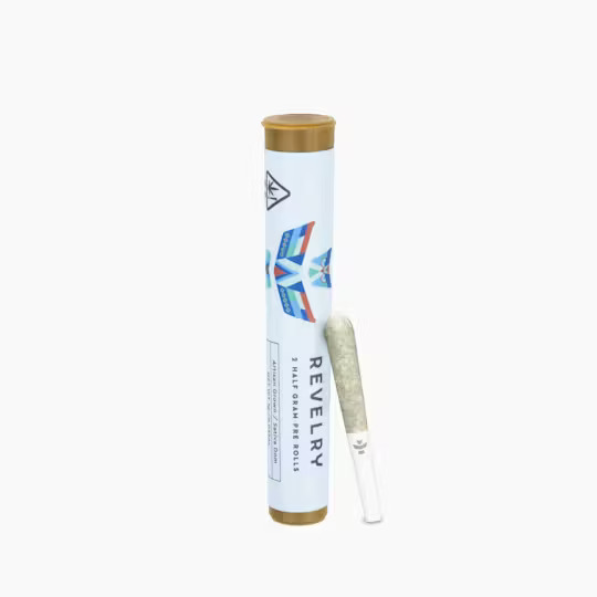 Revelry | Tahoe Blue | Sativa | 2PK | .5g Preroll
