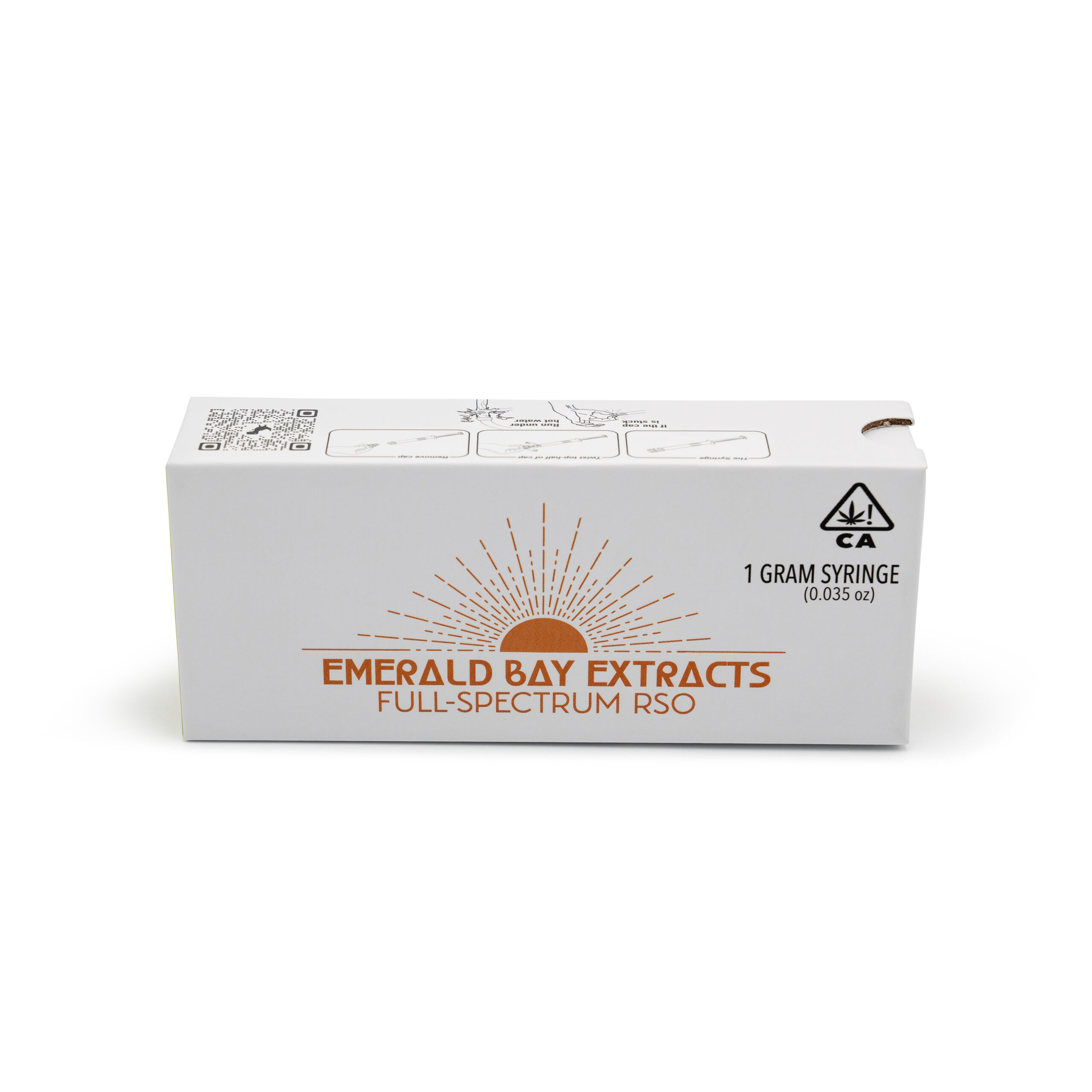 Emerald Bay Extracts | 1G Rso Syringe | White CBG