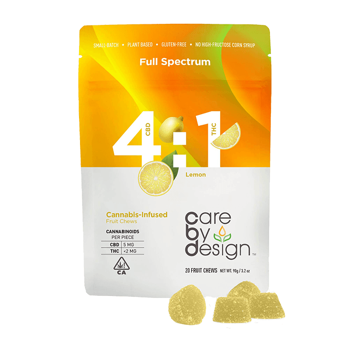 Care By Design | Lemon 4:1 25MG | 20 Pk