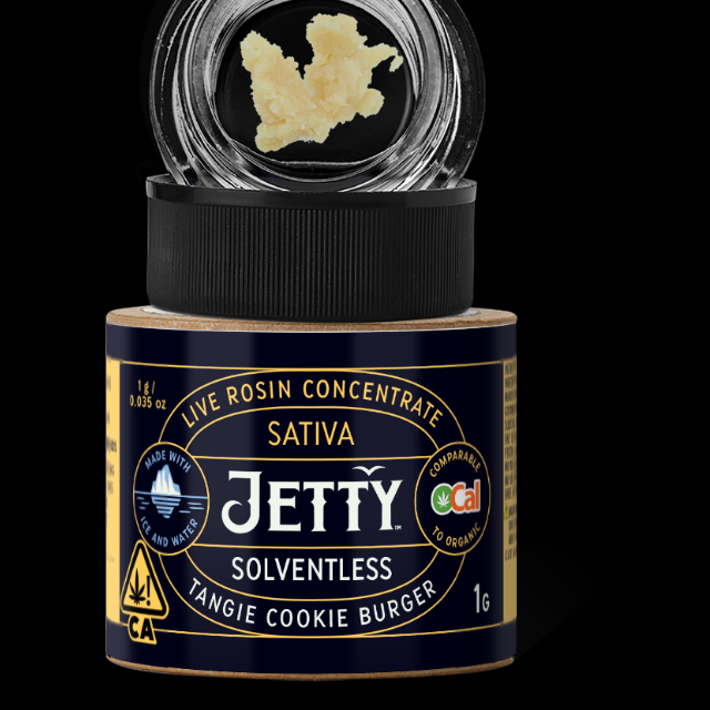 JETTY EXTRACTS - JETTY | TANGIE COOKIE BURGER | SATIVA | 1G SOLVENTLESS ...