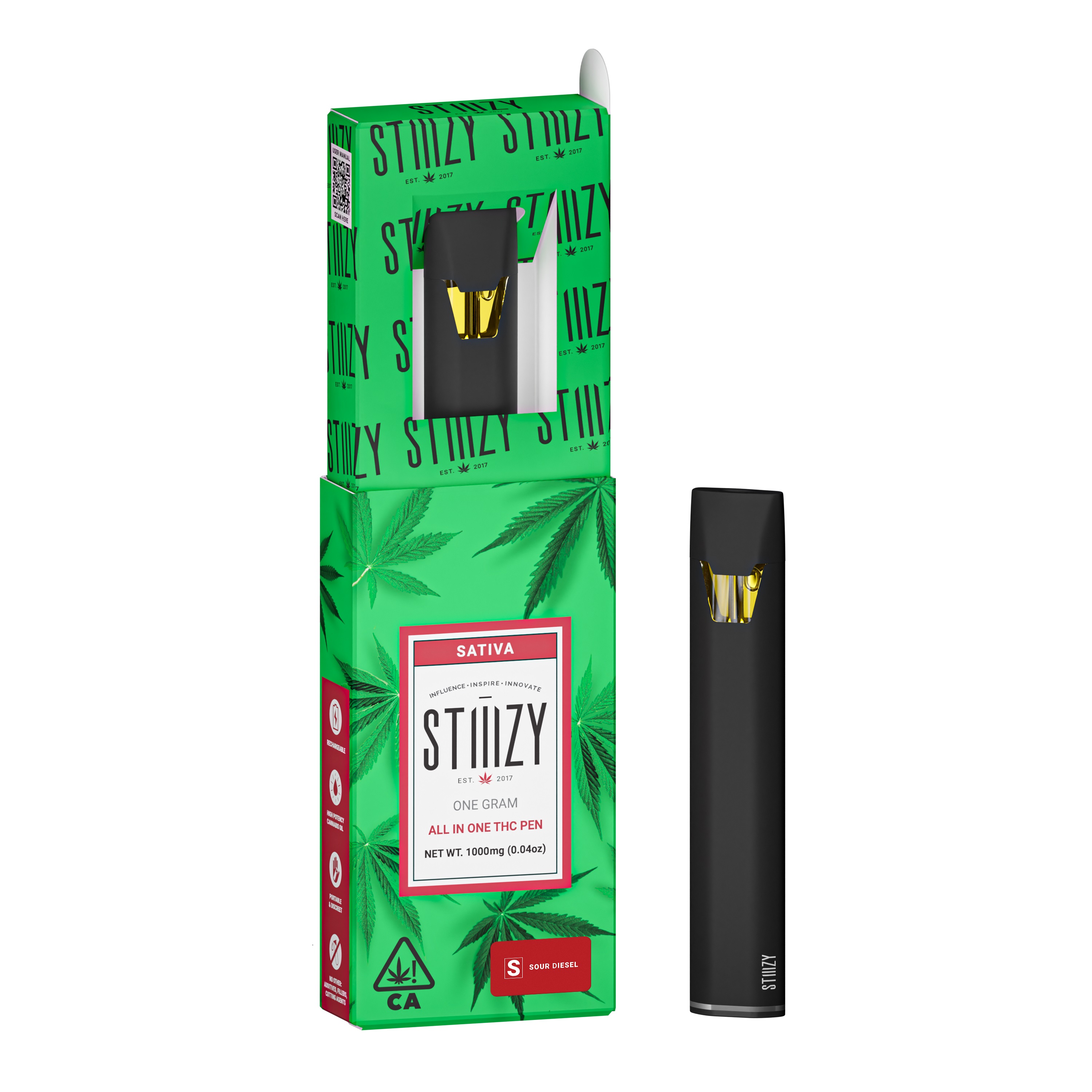 Stiiizy | Sour Diesel | 1G | All In One