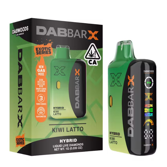 Dabwoods | 1G Live Diamond Disposable | Kiwi Latto