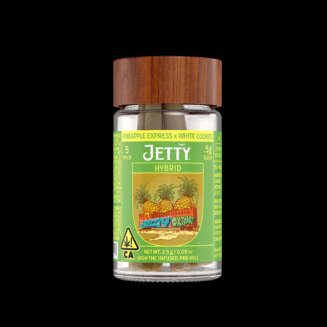 JETTY EXTRACTS - JETTY | PINEAPPLE EXPRESS X WHITE COOKIES | H | 2.5G ...