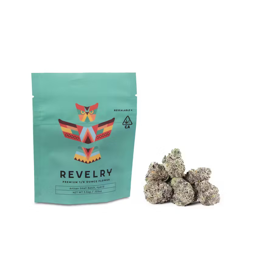 Revelry | Frosty Fusion | Hybrid | 3.5G Flower