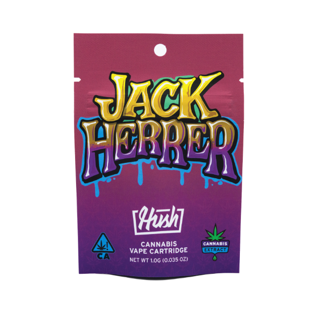 Hush | Jack Herer | Sativa | 1G Cartridge