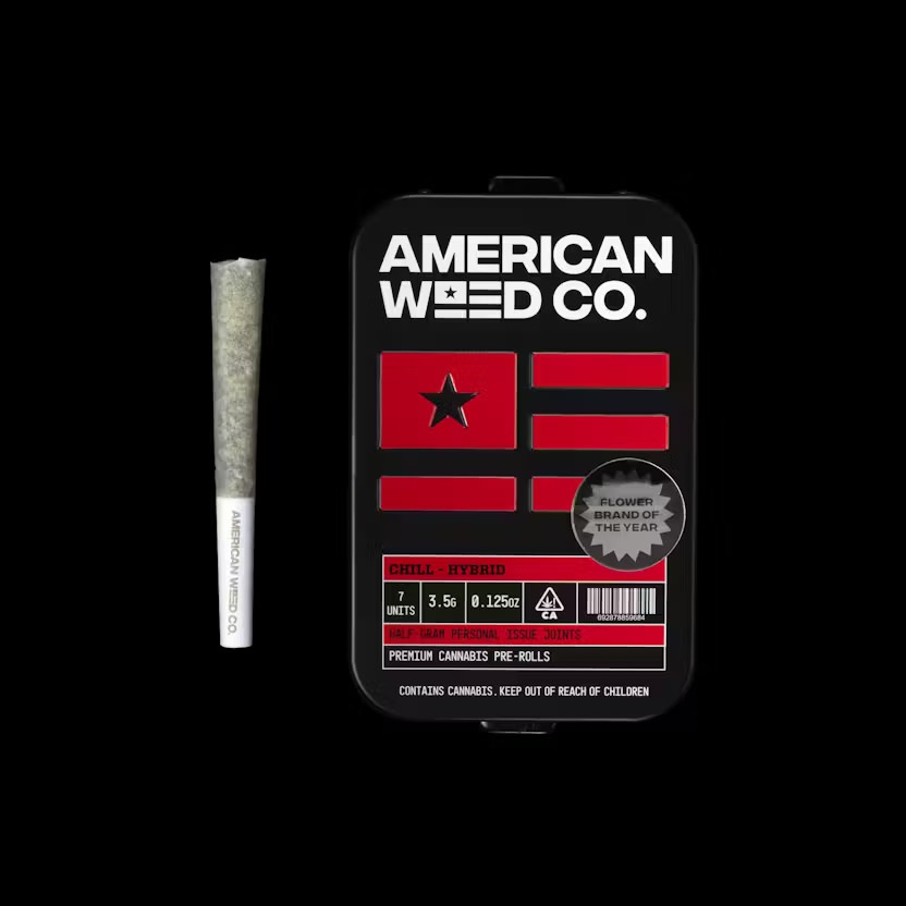 American Weed Co. | Watermelon Runtz | 7PK | .5g Diamond Infused Prerolls