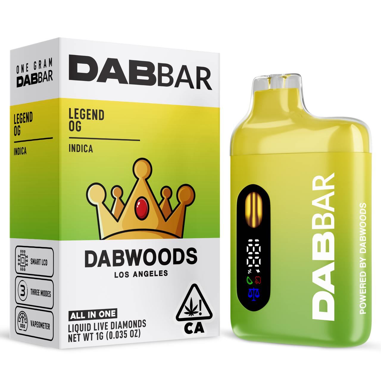 Dabwoods | Legend OG | Dab Bar 1G | Liquid Diamond