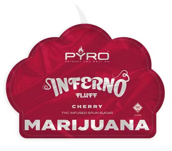 Inferno Fluff | Cherry | 50MG
