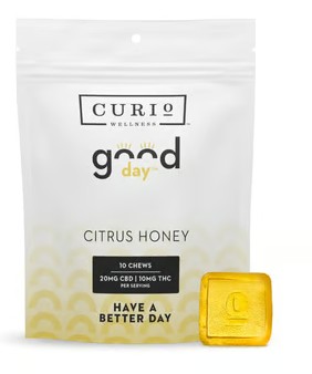 Stimulate Citrus Ginger Chew | 5MG THC | 20MG CBG