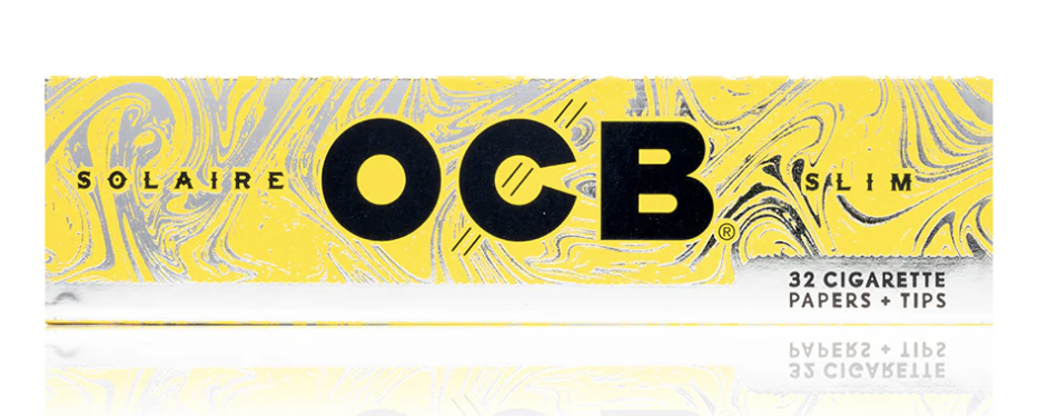 Ocb | Slim Solaire | 32 Papers + Tips | King Size Slim