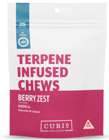 BERRY ZEST | 250MG | TERPENE INFUSED CHEWS