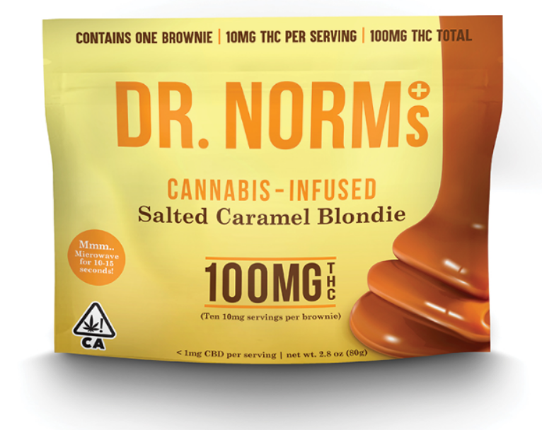 DR. NORM'S — Salted Caramel Blondie
