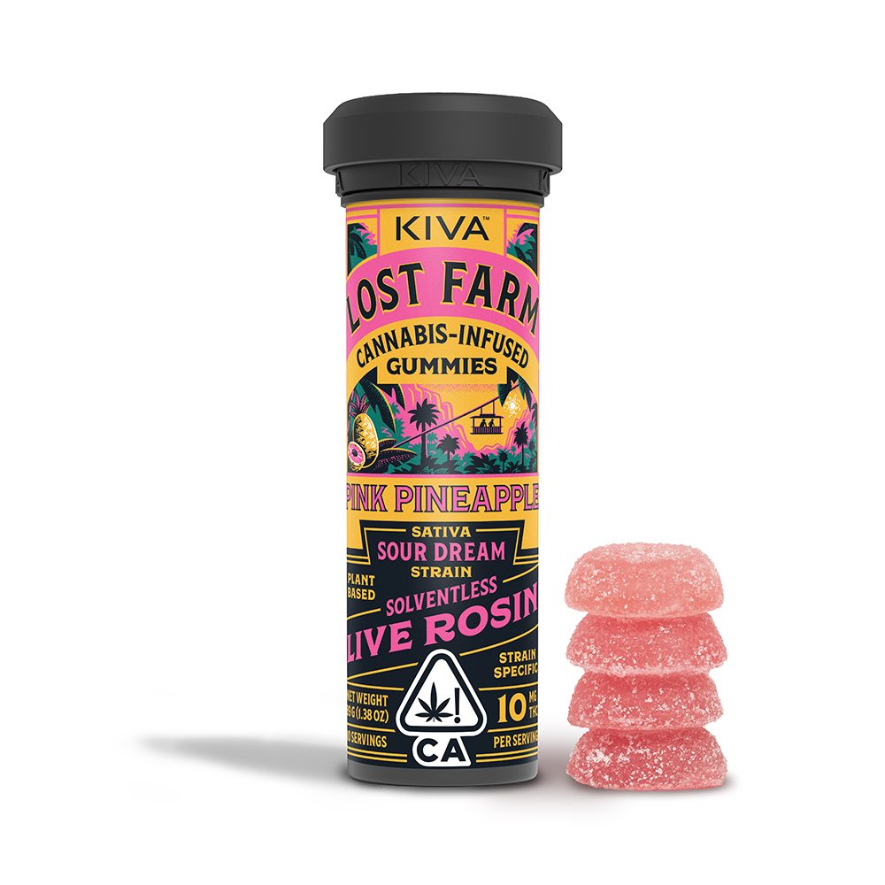 Pink Pineapple Sour Dream - 100MG Live Rosin Gummies