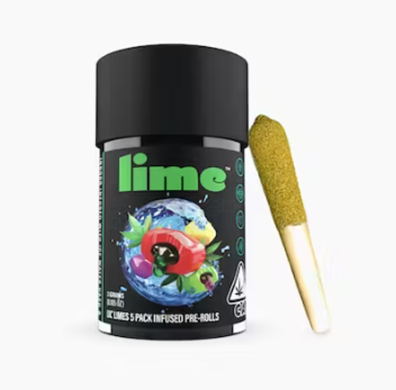 Gushers - .6g Infused Lil Lime 5 Pack