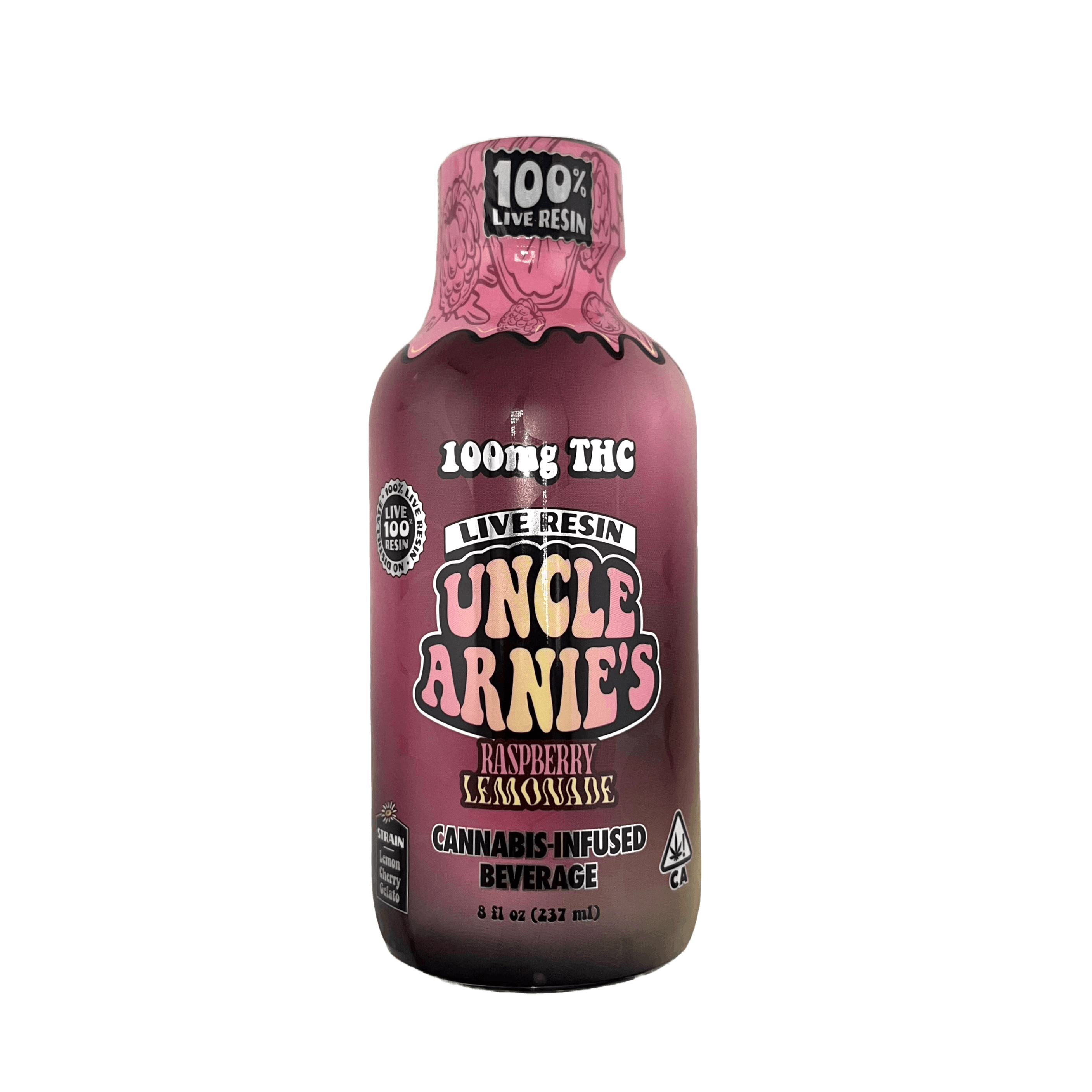 Raspberry Lemonade - 8OZ Live Resin Beverage