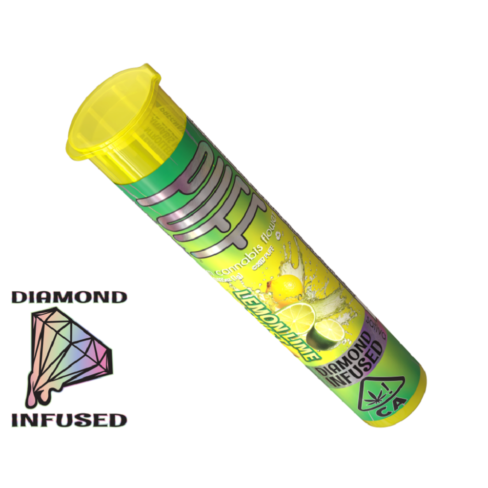 Lemon Lime Twist - 1G Diamond Infused Preroll