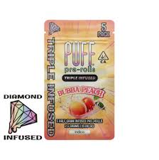 Bubba Peach - .5g Diamond Infused 5 Pack