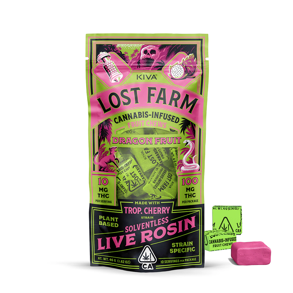 Dragon Fruit Trop Cherry - 100MG Live Resin Chews