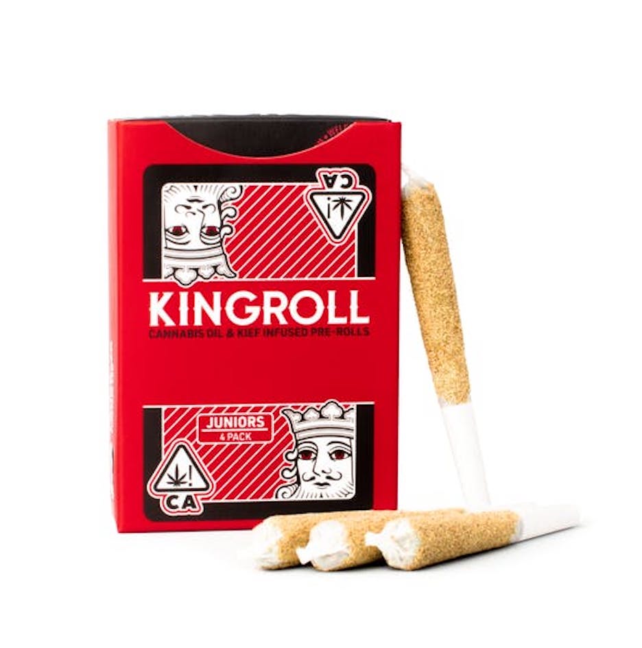 Super Silver Haze X Green Creack - Junior 4 Pack Kingrolls