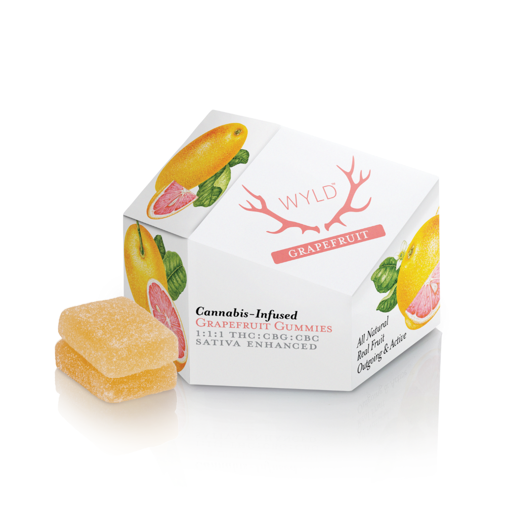 Grapefruit - 1:1:1 THC:CBG:CBC 100MG