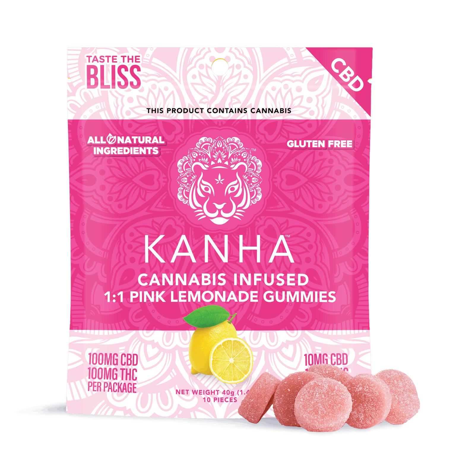 CBD Pink Lemonade 1:1