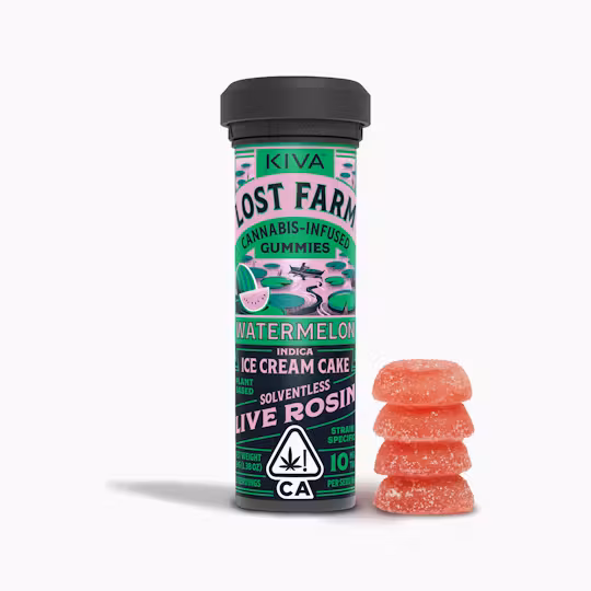 Watermelon Ice Cream Cake  - 100 Mg Live Rosin Gummies