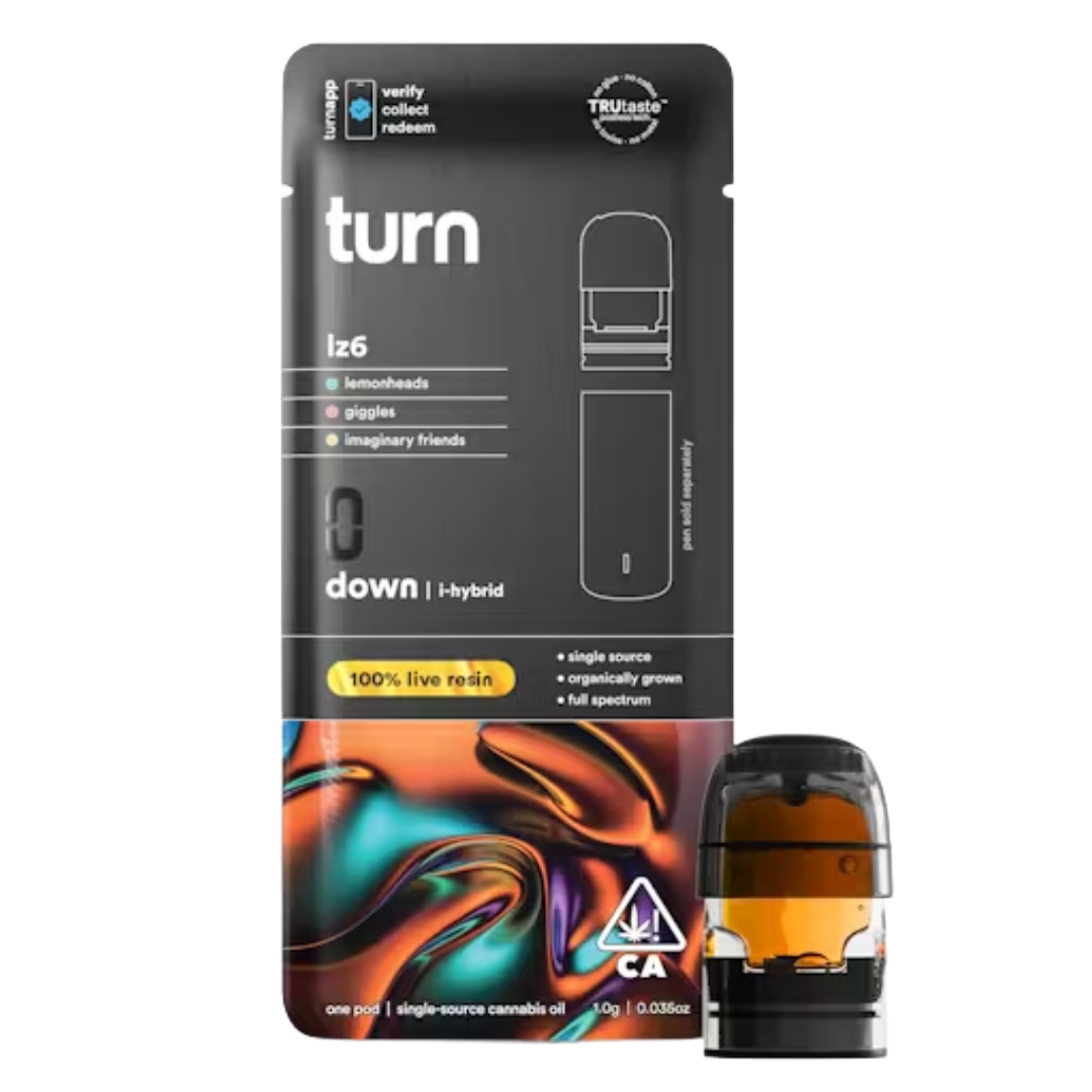 TURN - TURN DOWN - LZ6 LIVE RESIN 1000MG