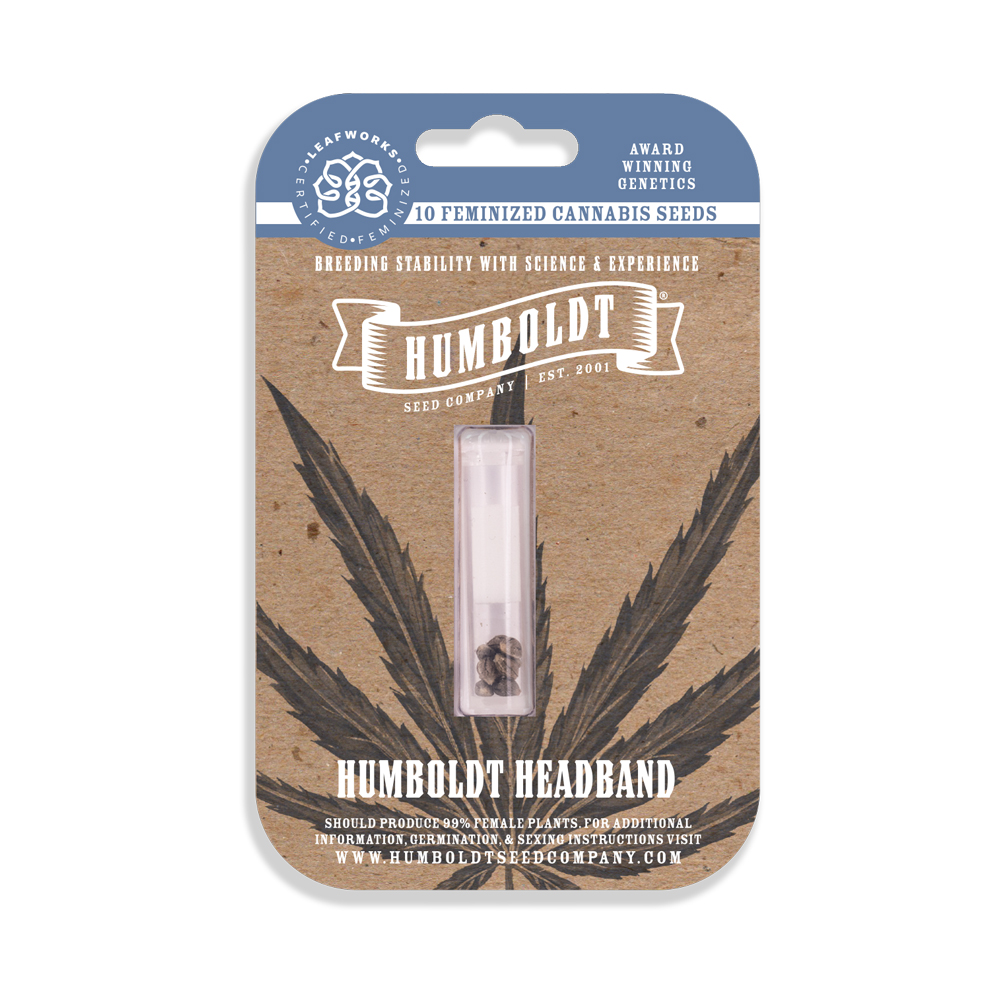 Humboldt Seed Company - Humboldt Headband Feminized Seeds 10 Pack