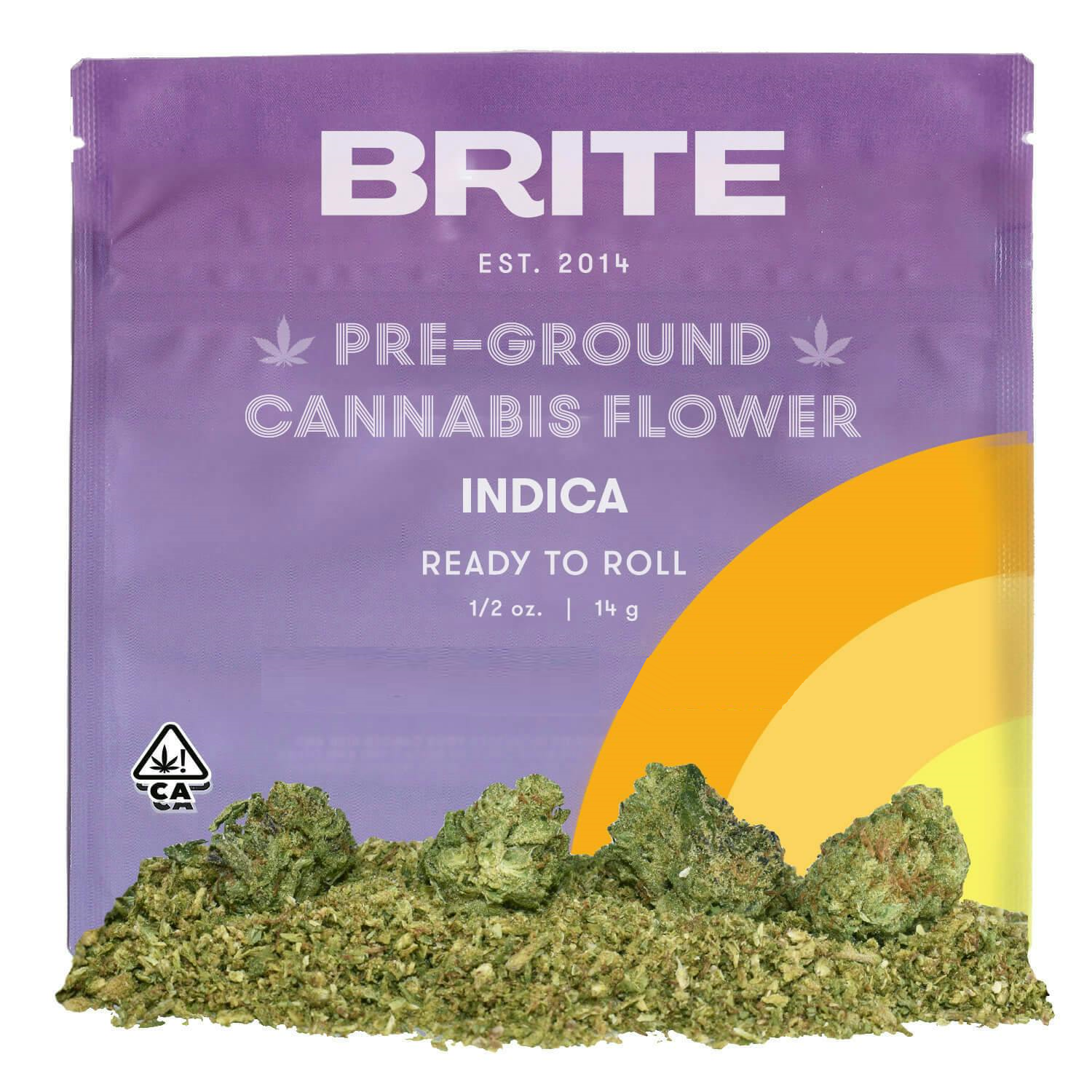 Brite Labs - Ruby Violet Pre-ground Flower 14G