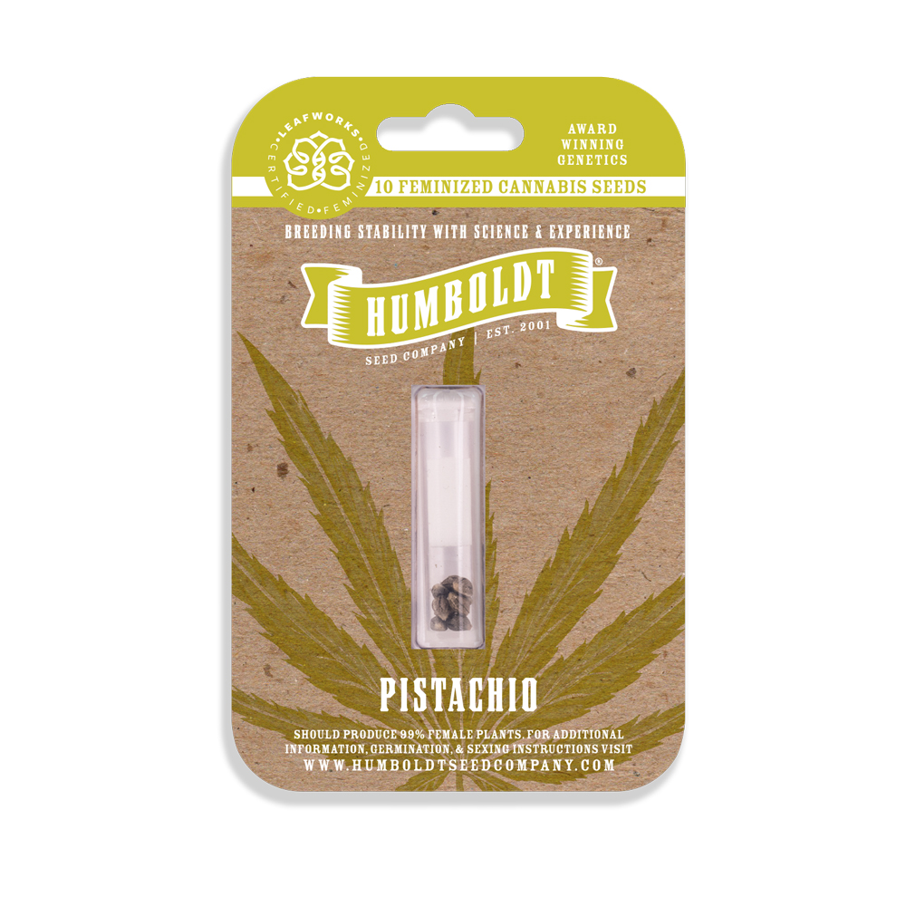 Humboldt Seed Company - Pistachio Feminized Seeds 10 Pack