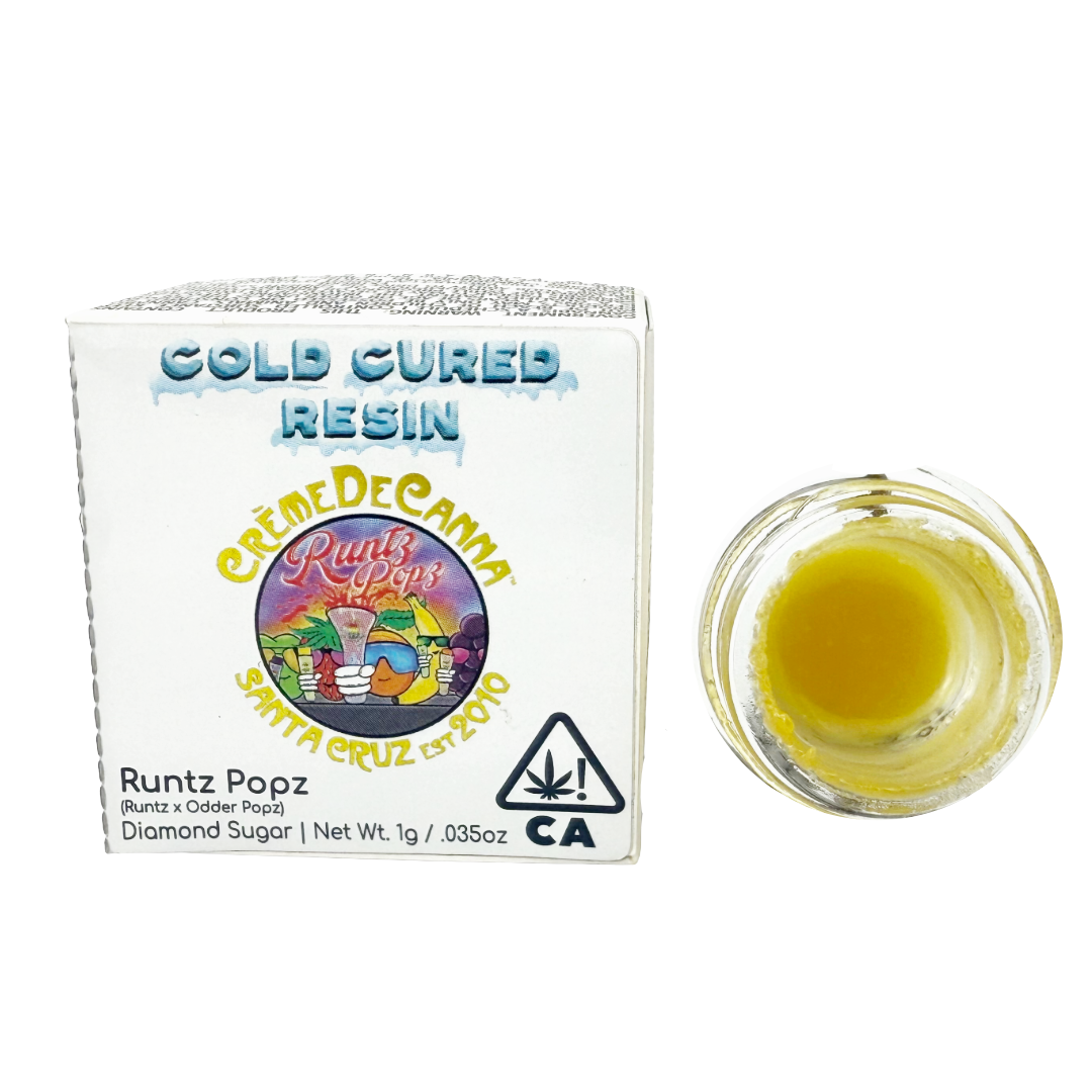 Creme De Canna - Runtz Popz Cured Resin Diamond Sugar 1G