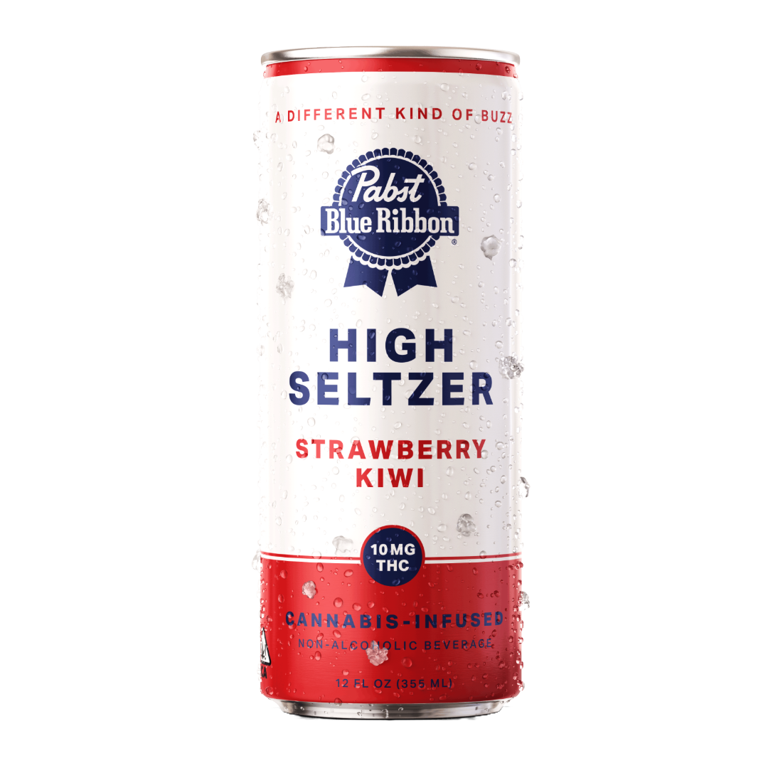 Pabst - Blue Ribbon Strawberry Kiwi Seltzer 10MG