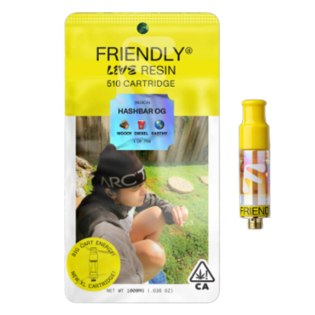 FRIENDLY - HASHBAR OG LIVE RESIN 1000MG