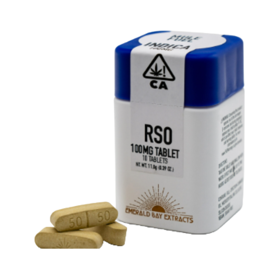 Emerald Bay Extracts - Mule Fuel 100MG Rso Tablets 10 Pack