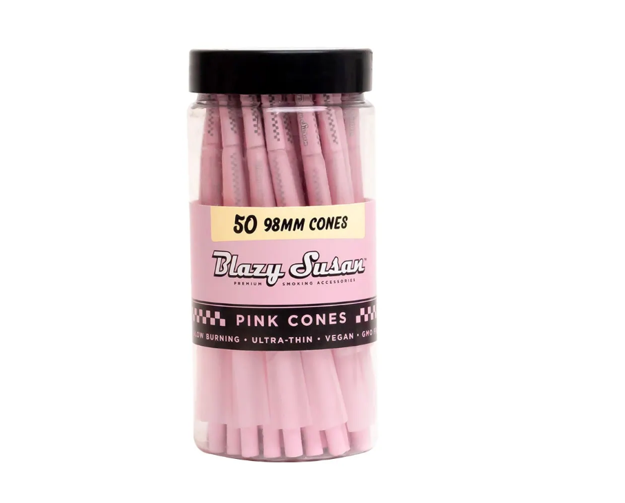 Blazy Susan - Pink Cones 98MM 50 Pack