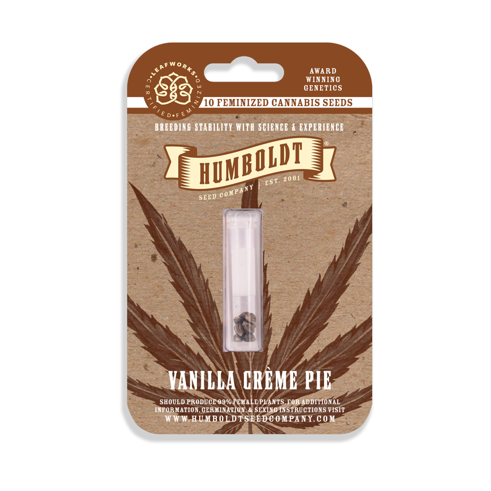 Humboldt Seed Company - Vanilla Creme Pie Feminized Seeds 10 Pack