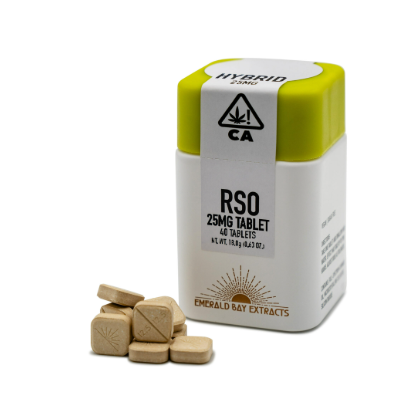 Emerald Bay Extracts - Gov't Oasis 25MG Rso Tablet 40 Pack