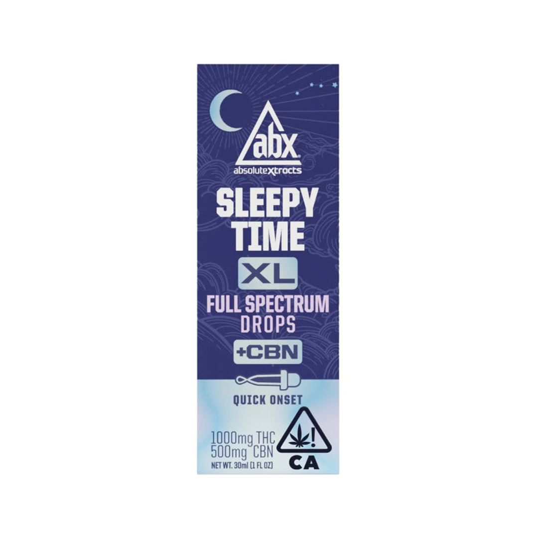 Absolutextracts - Sleepy Time Hash Rosin + CBN Drops 30ML