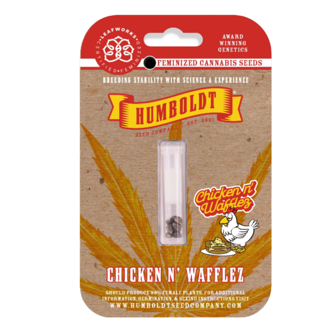Humboldt Seed Company - Chicken N Wafflez Feminized Seeds 10 Pack