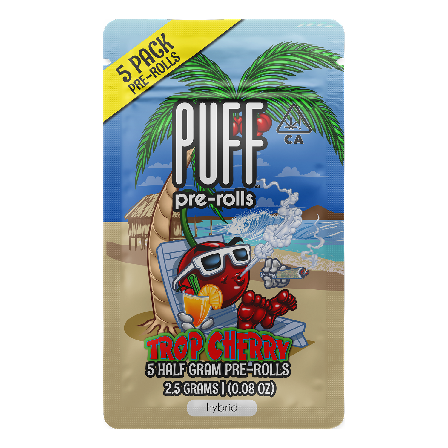 Puff - Trop Cherry 0.5G 5 Pack