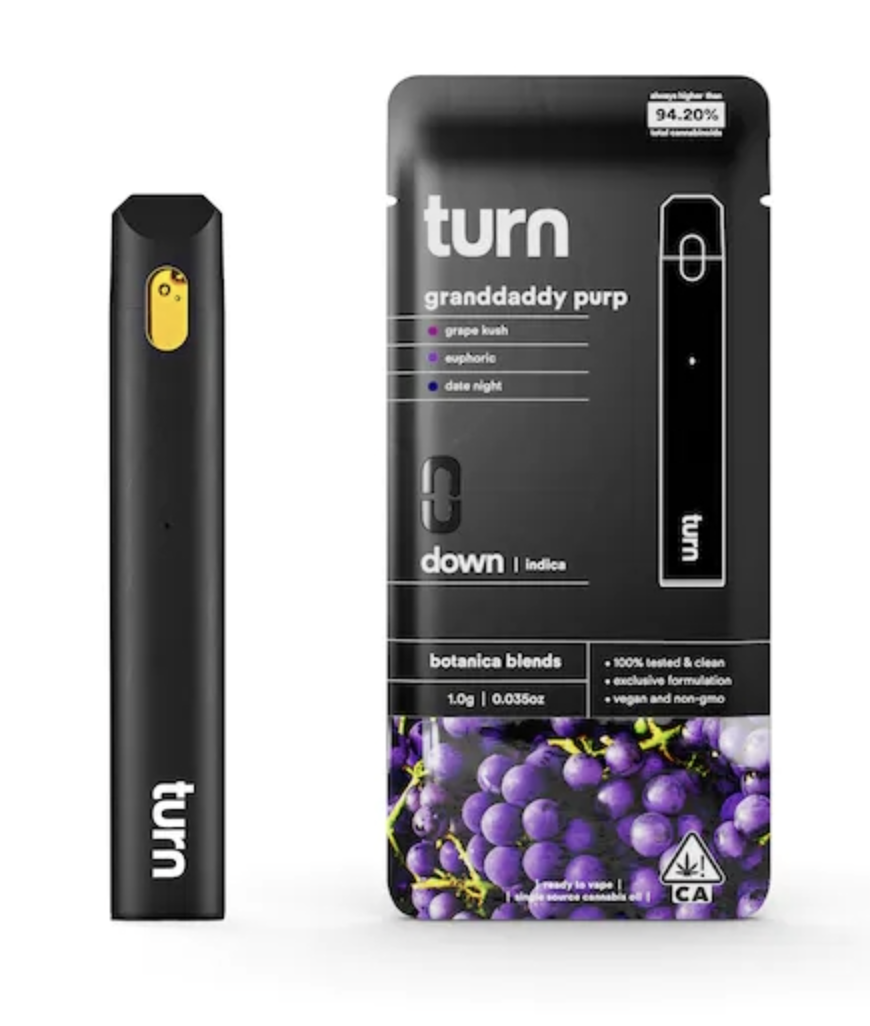 Turn - Down - Granddaddy Purp 1000MG Ready To Use