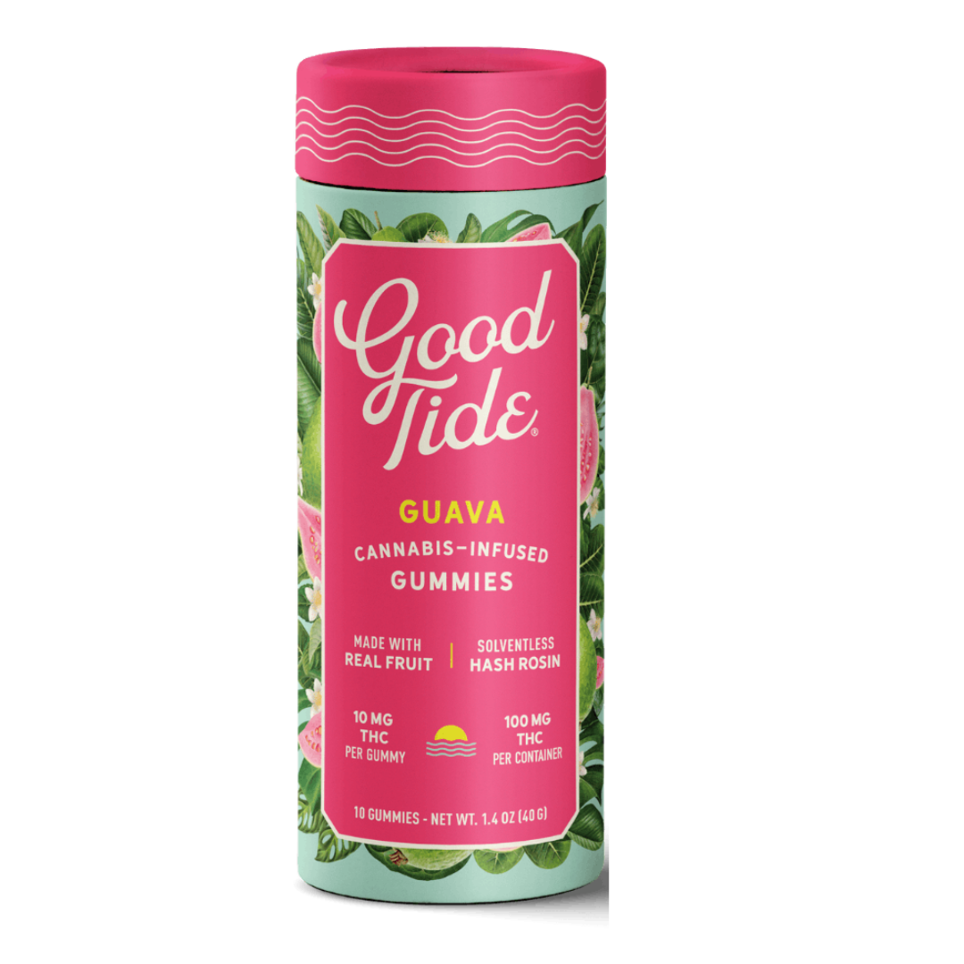 Good Tide - Guava Hash Rosin Infused Gummies 100MG