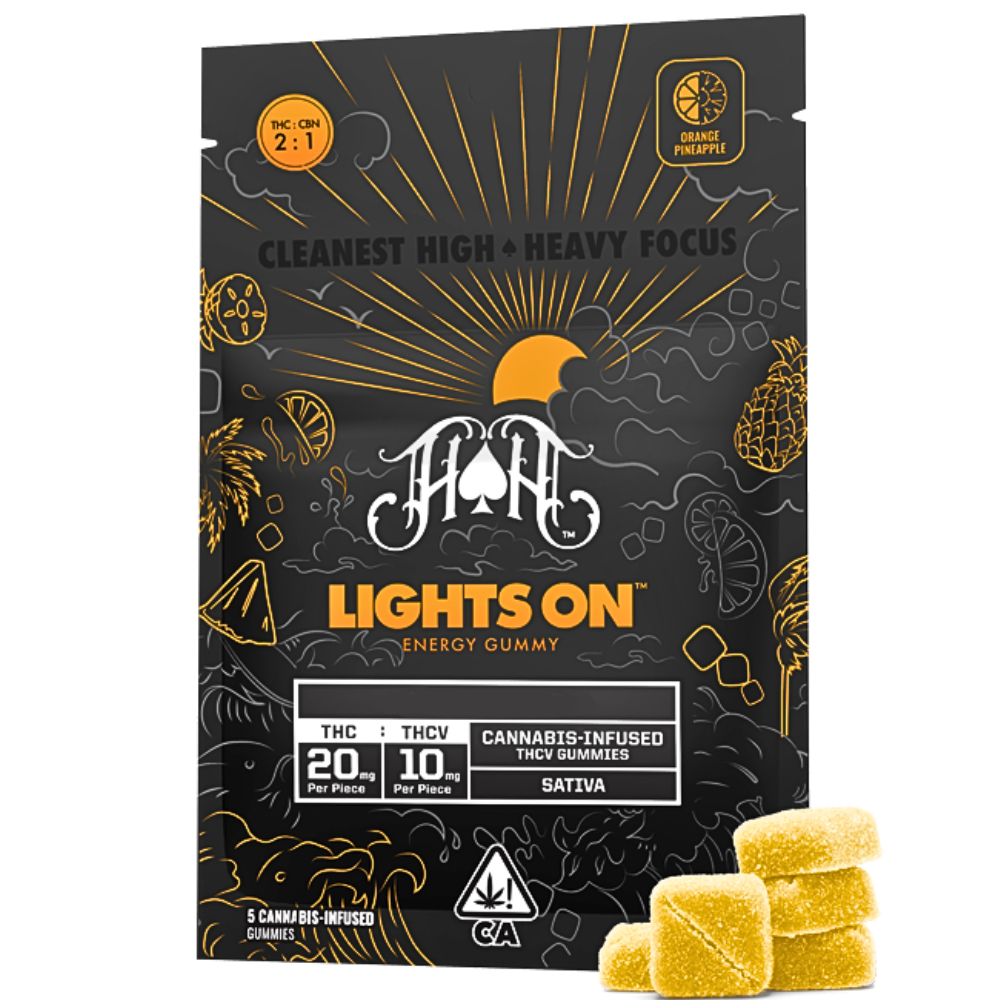 Heavy Hitters - Orange Pineapple Gummies 2:1 THC:THCV