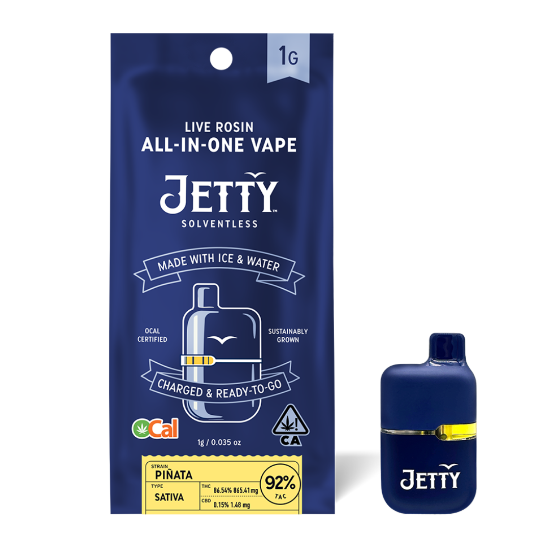 Jetty Extracts - Mini Tank - Pinata Solventless Ready To Use 1000MG