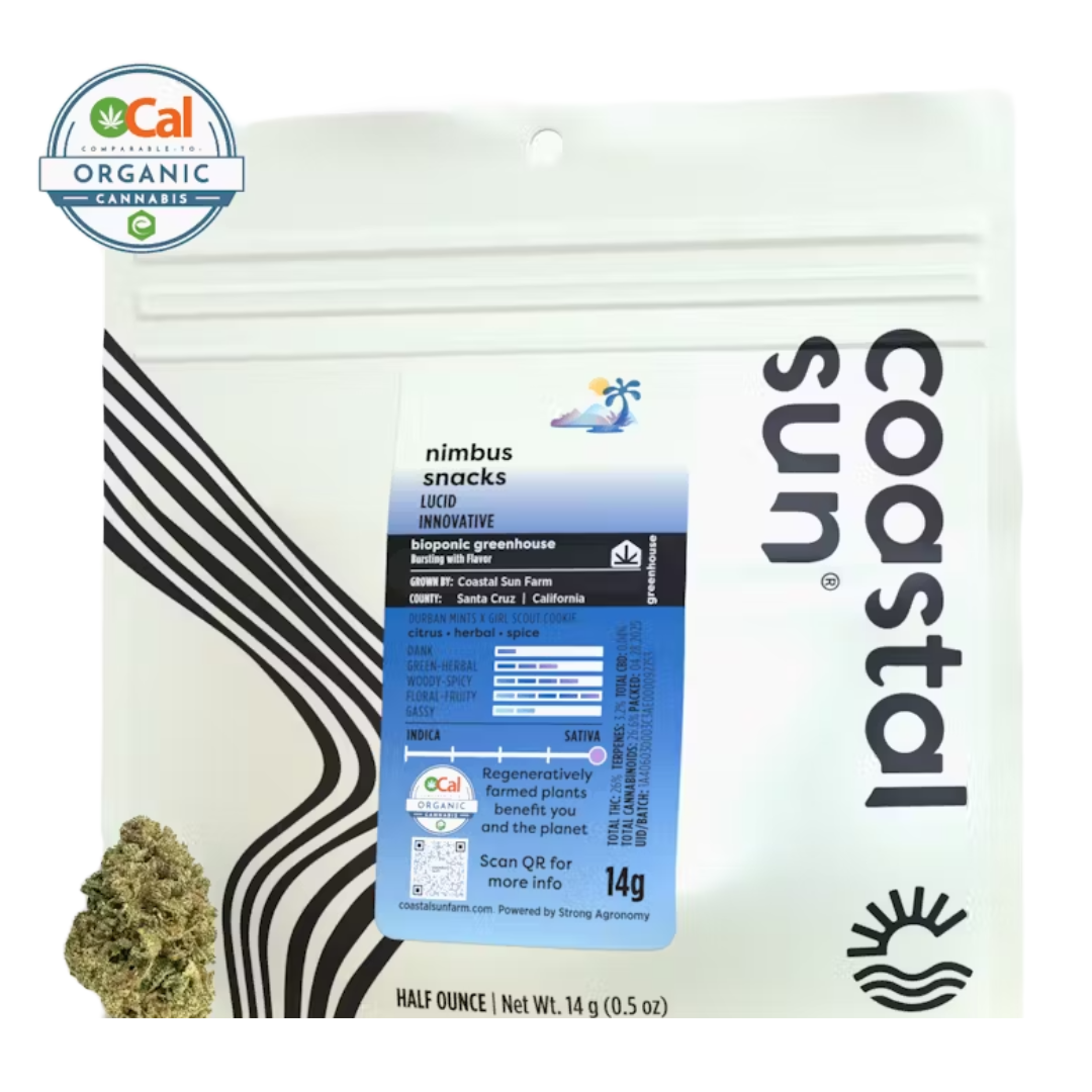 COASTAL SUN -  NIMBUS SNACKS 14G