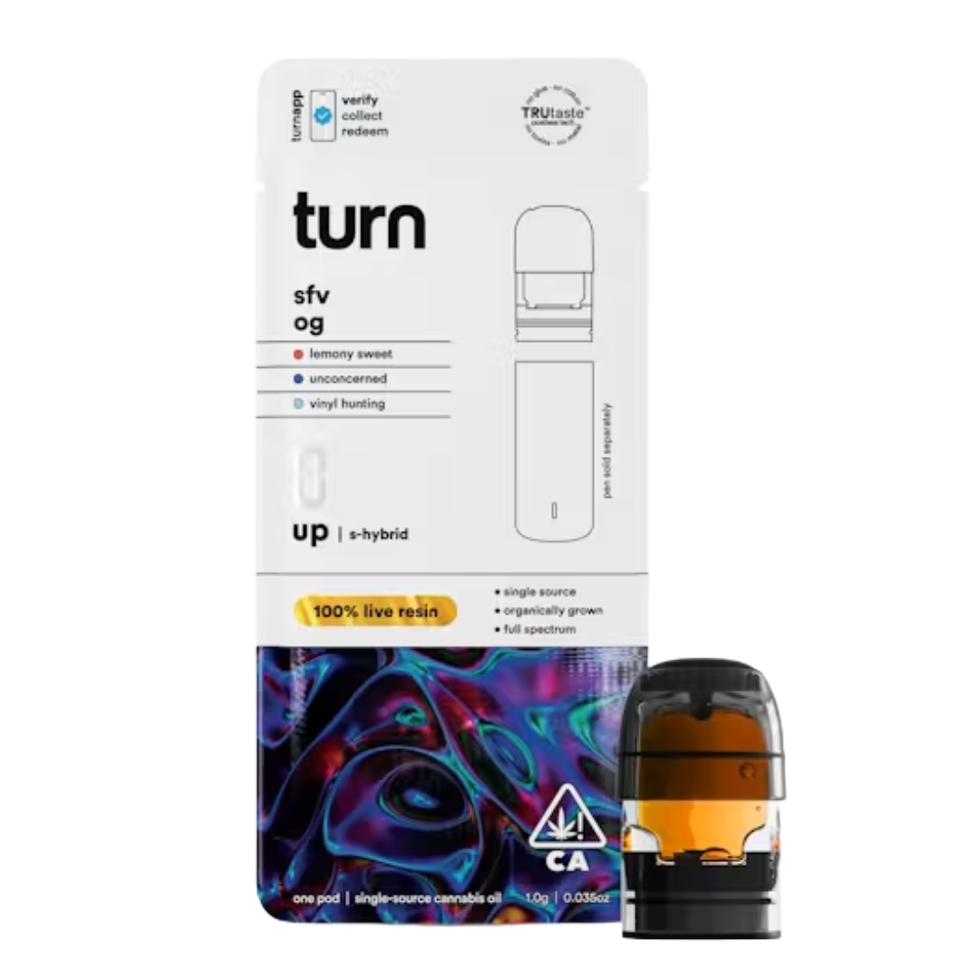 TURN - TURN UP - SFV OG LIVE RESIN 1000MG